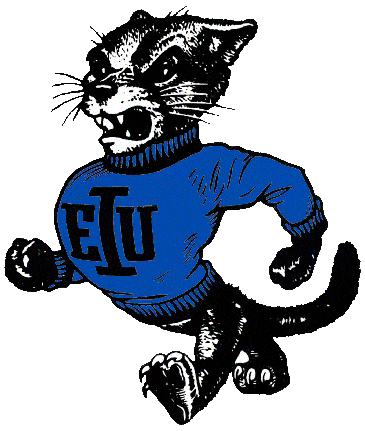 EIU Logo - Eastern Illinois Panthers Primary Logo (1988) - Walking Panther with ...