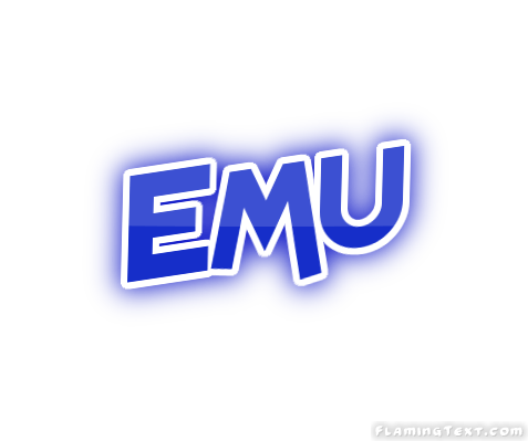 Emu Logo - Nigeria Logo. Free Logo Design Tool from Flaming Text
