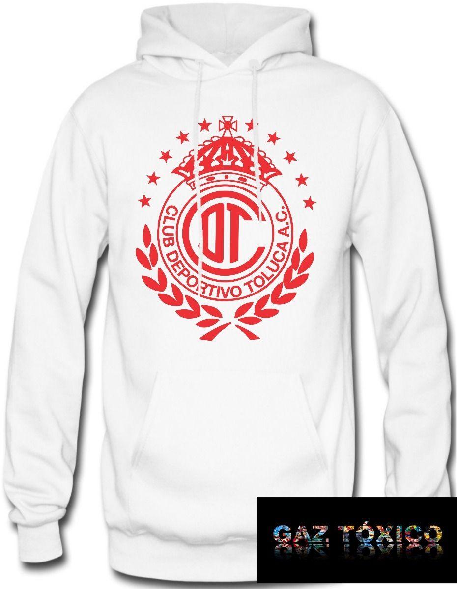 Toluca Logo - Sudadera Club Deportivo Toluca Logo Clasico