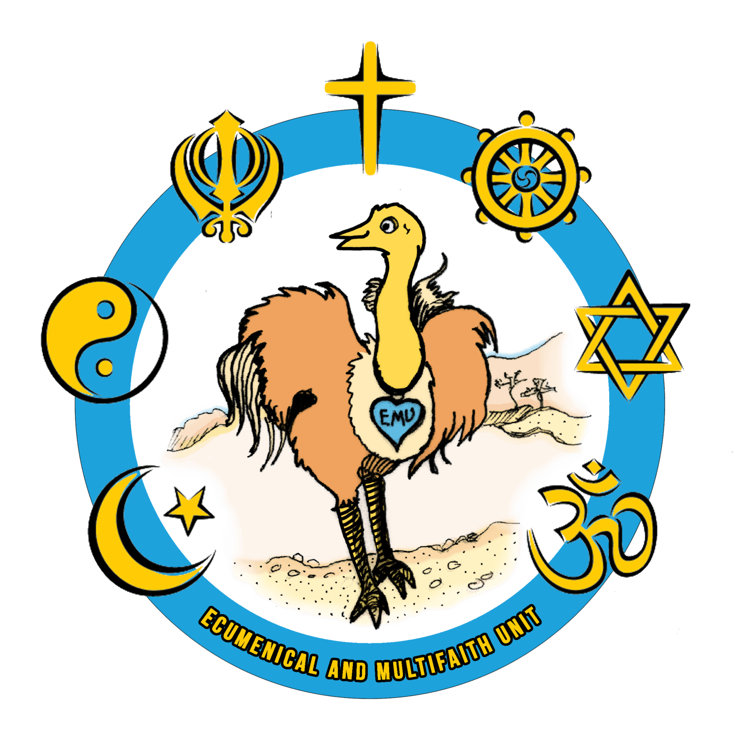 Emu Logo - Ecumenical & Multifaith Unit (EMU)