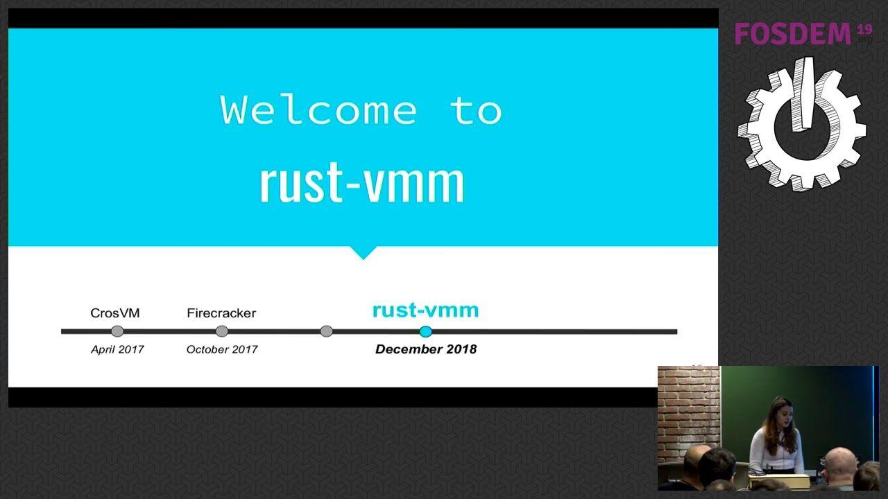 Vmms Logo - Rust Vmm Shared Virtualization Crates