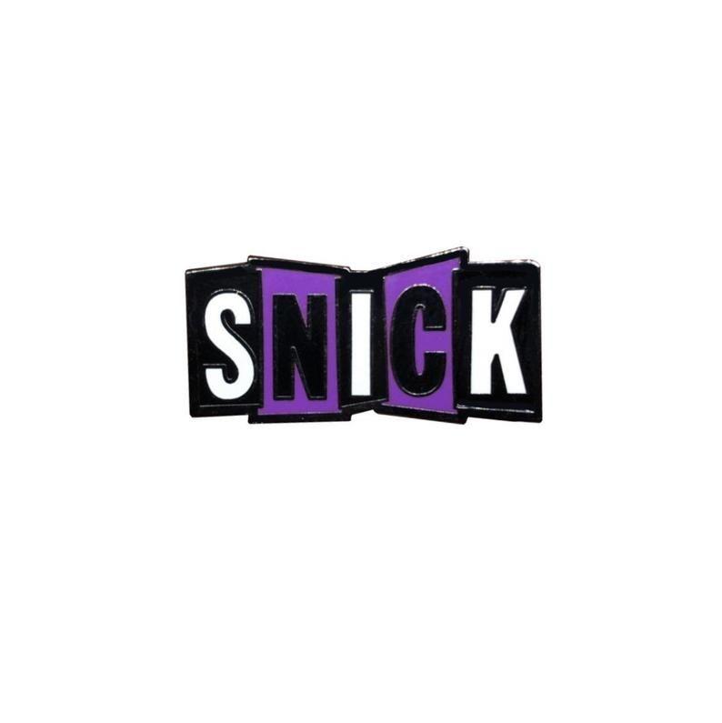 Snick Logo - SNICK Logo Hard Enamel Pin