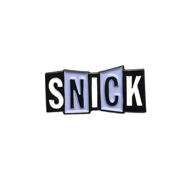 Snick Logo - Snick Pin