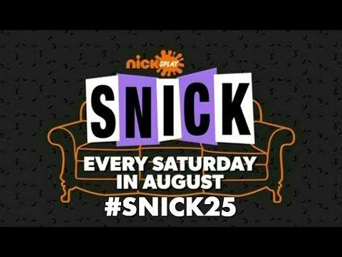 Snick Logo - NickSplat SNICK 25 Promo Saturday in August