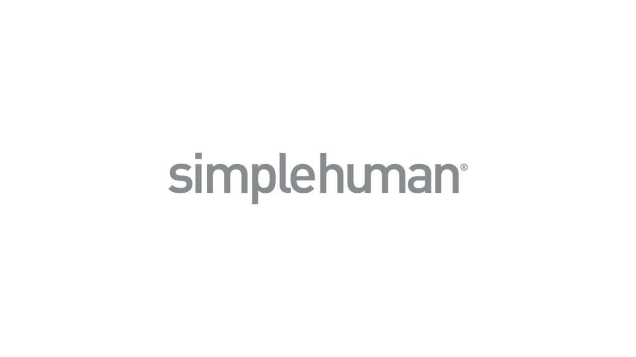 Simplehuman Logo - simplehuman® Compact Sensor Pump Soap Dispenser in White