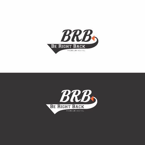BRB Logo - Design a creative logo for BRB Be Right Back Premium Hostel. Logo