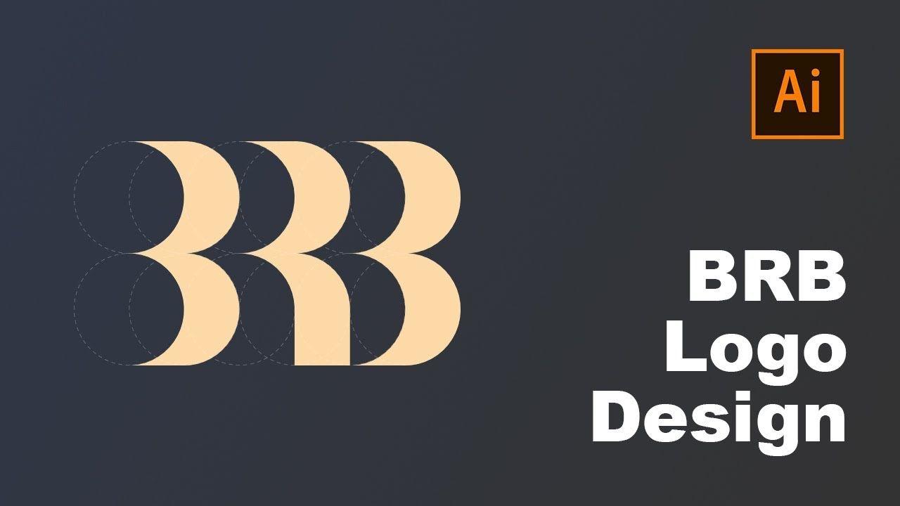 BRB Logo - BRB Logo Design. Adobe Illustrator Tutorial