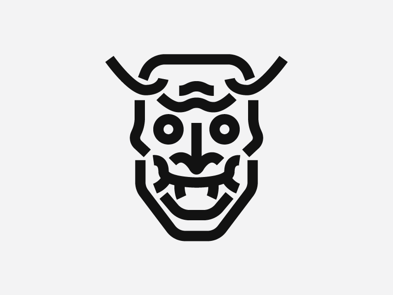 Oni Logo - Oni - Logo Concept by Connor Fowler on Dribbble