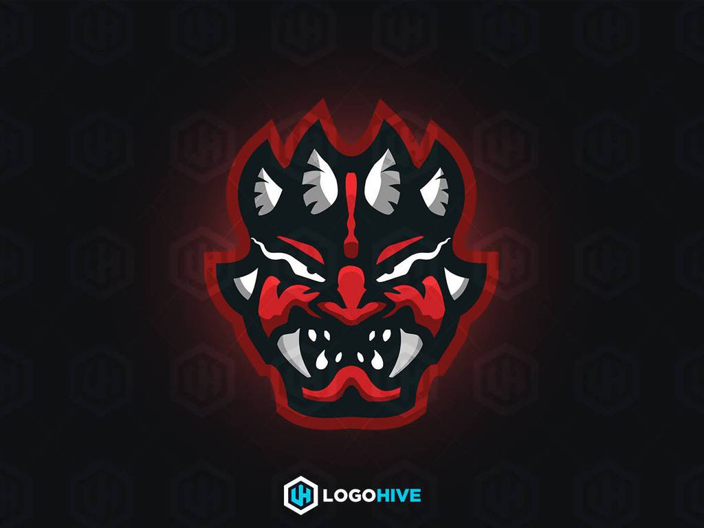 Oni Logo - Oni (Japanese devil) eSports Mascot Logo