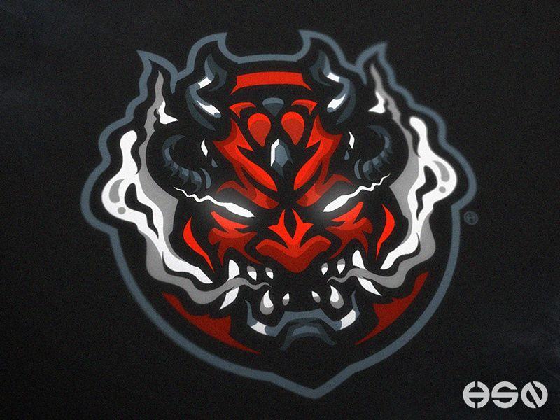 Oni Logo - Cyber Oni / Oni Mascot Logo by HSSN DSGN on Dribbble
