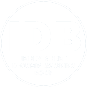 IDB Logo - independent decommissioning body idb