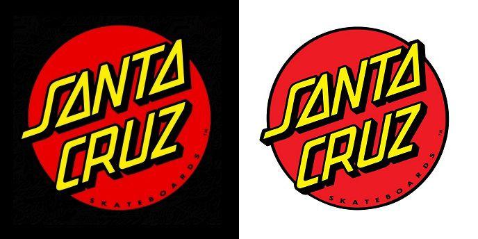 Santa Cruz Circle Logo - Santa Cruz Classic Dot Vinyl Skateboard Banner | Boards on Nord