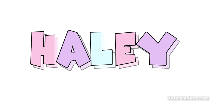 Haley Logo - Haley Logo | Free Name Design Tool from Flaming Text