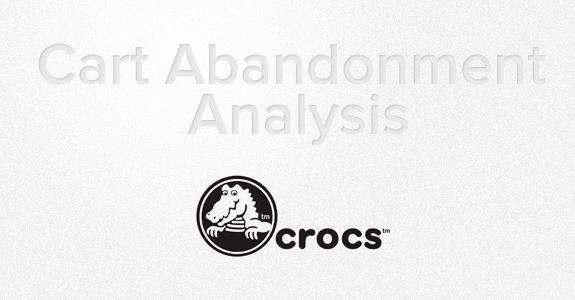 Crocs.com Logo - Cart Abandonment Analysis: Crocs