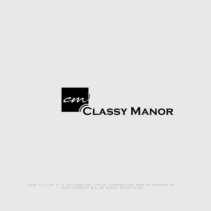 Remind Logo - Entry #22 by AbubakarRakib for The brand name is “Classy Manor”. It ...