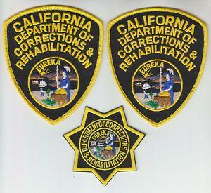 CDCR Logo - Details about California Dept of Corrections & Rehabilitation CDCR 3 patch set CA police