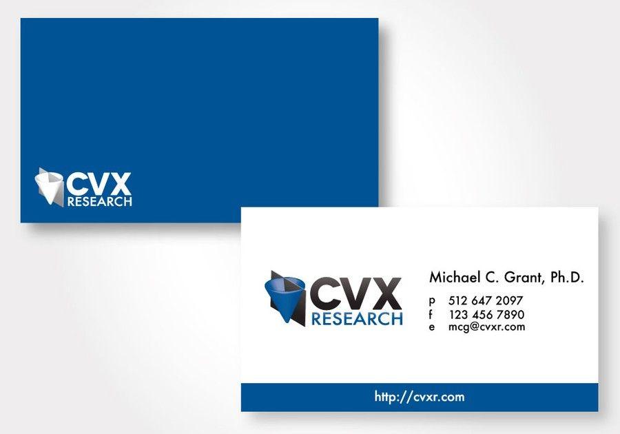 CVX Logo - Logo and business card for CVX Research | Logo & business card contest