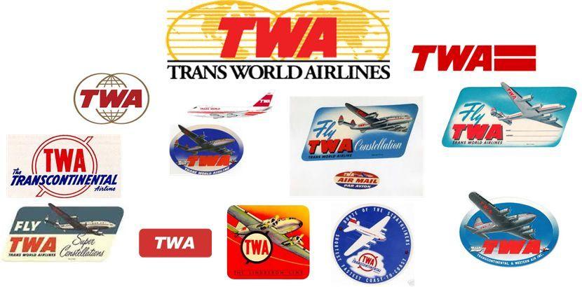 TWA Logo - TWA World Airlines LOGOSrs. TWA. Airline