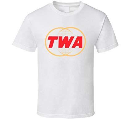 TWA Logo - TeesGo TWA Trans World Airlines logo classic retro t-shirt