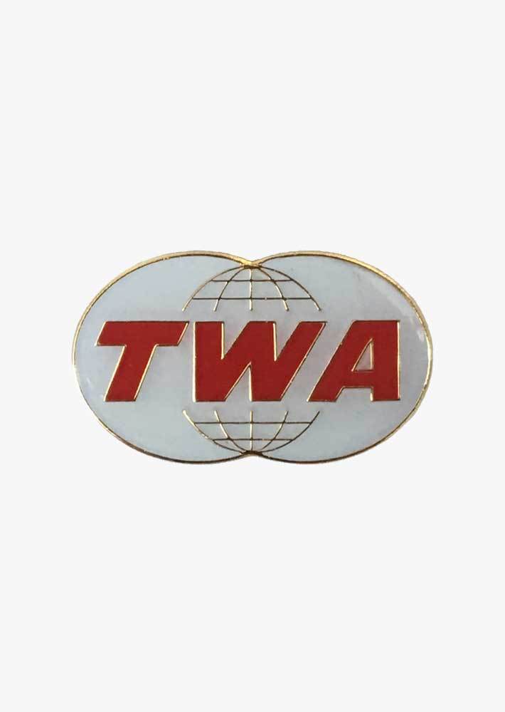 TWA Logo - TWA Retro Logo Pin – Yanks Air Museum