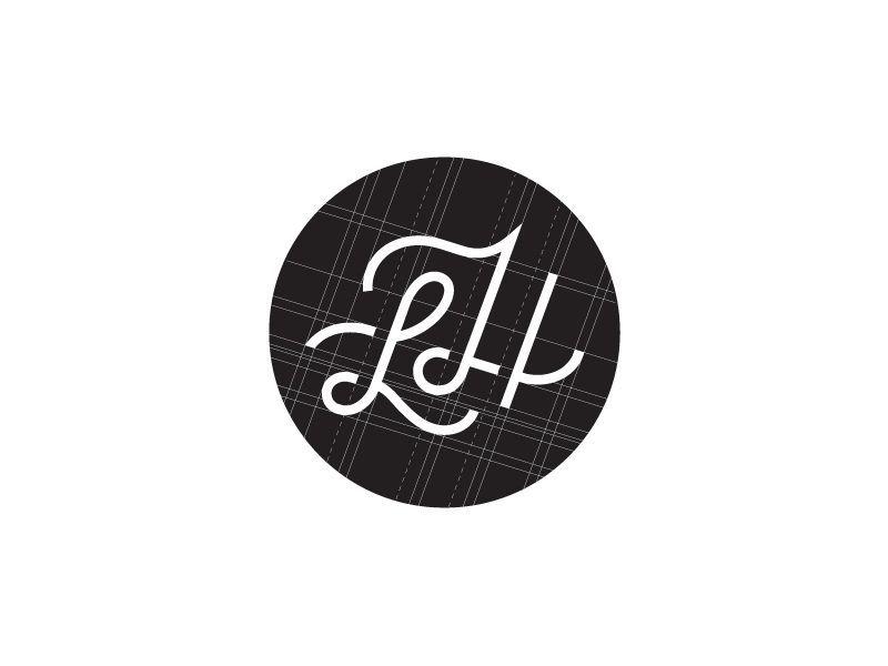 LH Logo - LH. Strokes & Swashes. Lettering design, Monogram logo, Logo branding