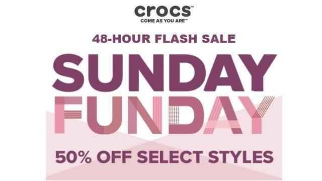 Crocs.com Logo - Crocs Shoes 48 Hour Sale: 50% off select shoes through Monday ...