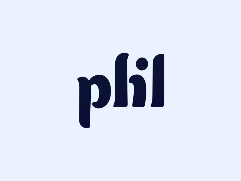 PHL Logo - phl Monogram Logo by Phil Larsen on Dribbble