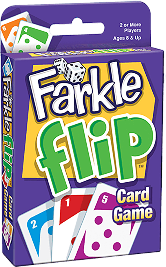 Farkle Logo - HD Farkle Logo Flip Board Game Transparent PNG Image