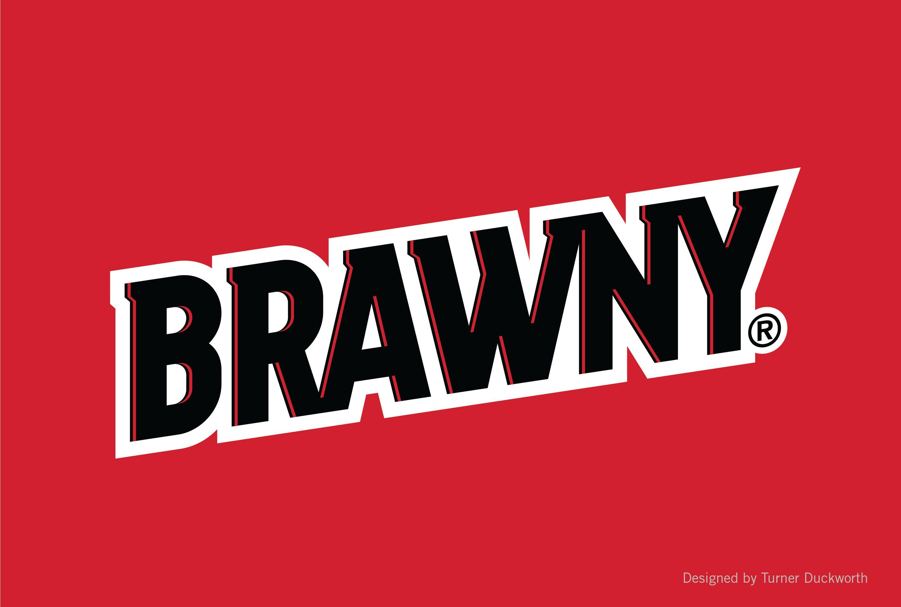 Brawny Logo - Brawny logo. Designed by Turner Duckworth. | Brawny | Brand identity ...