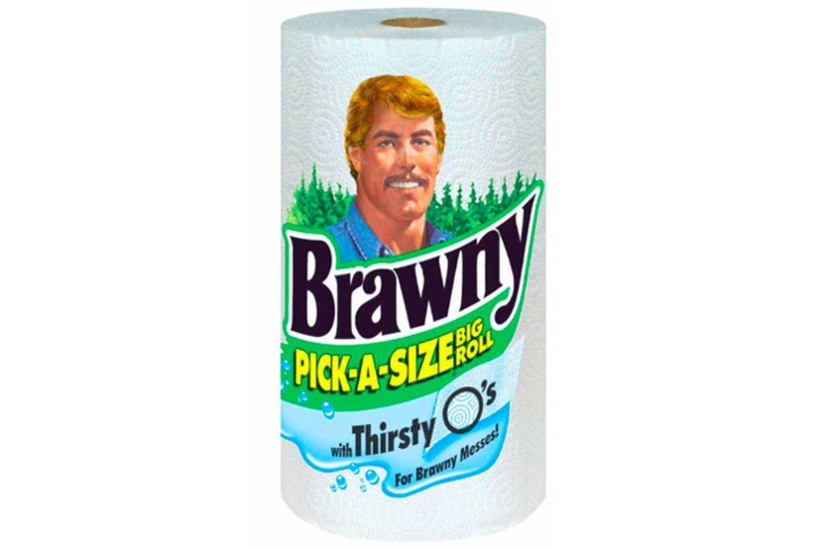 Brawny Logo - Brawny Man Looms Large -- But Faceless -- In Iconic Makeover | AdAge