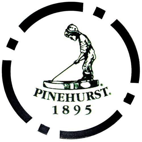 Pinehurst Logo - Details about PINEHURST (1895) Logo - GREEN - POKER CHIP Golf Ball ...