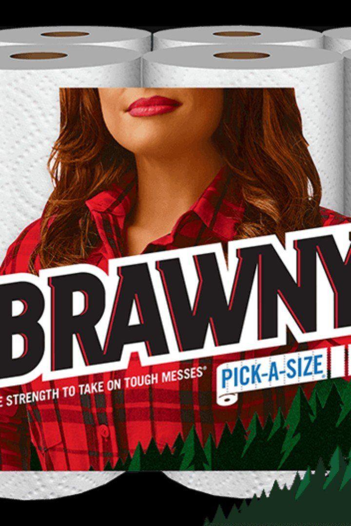 Brawny Logo - You'll Want to Buy a Whole Stack of Brawny Paper Towels With This