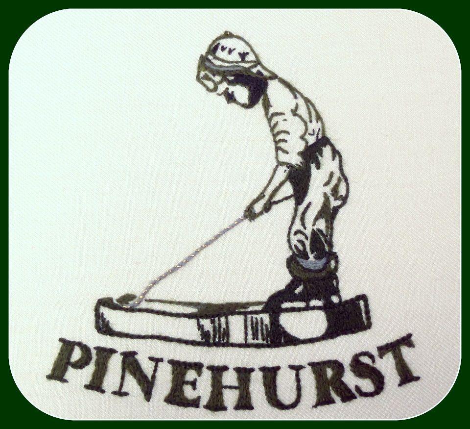Pinehurst Logo - Crewel Putter Boy Kit