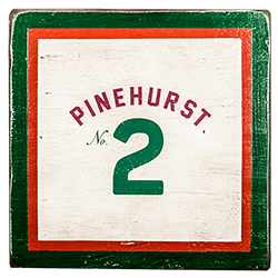 Pinehurst Logo - No. 2 Logo Gate Sign