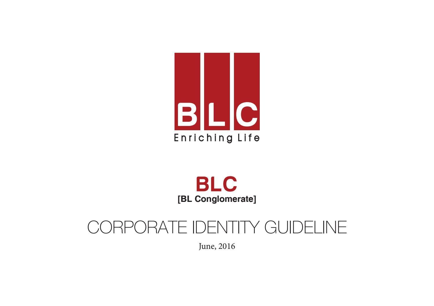 BLC Logo - Blc logo identity guideline