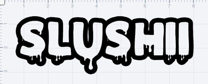 Slushii Logo - Slushii Vinyl Logo