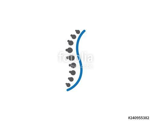 Spine Logo - Spine Logo Icon Stock Image And Royalty Free Vector Files