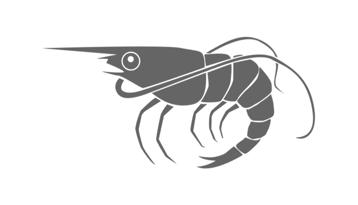 Prawn Logo - Prawn Recipes - Fisho Exmouth Caught Prawns, King, Tiger & Jumbo