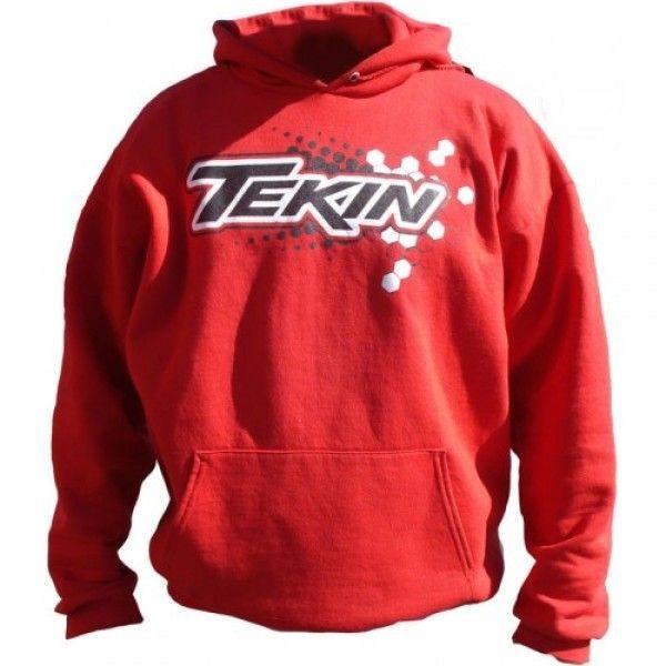 Tekin Logo - Tekin Logo Hoodie Red LG - TEKIN