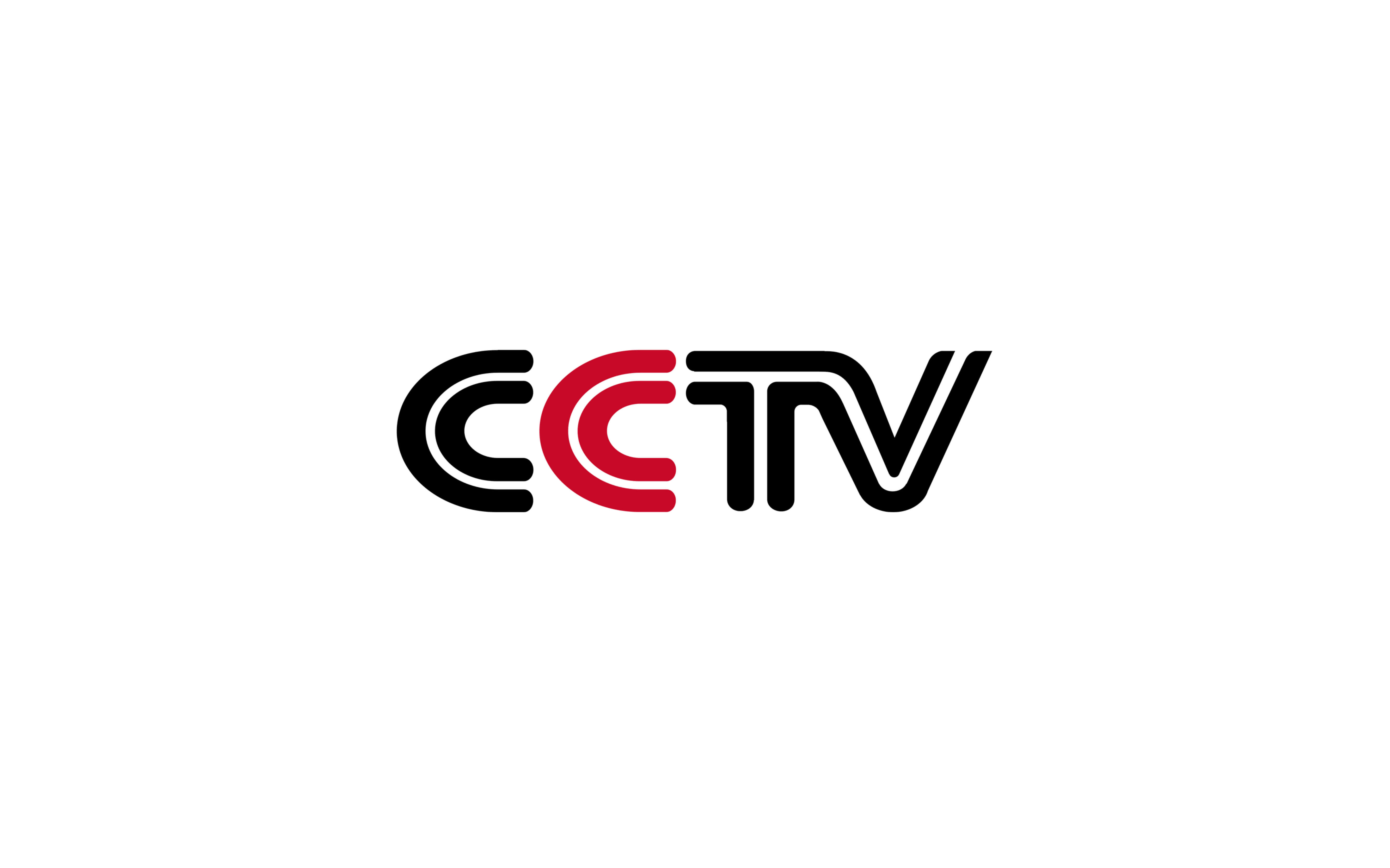 CCTV Logo - cctv logo in black and red
