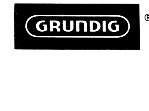 Grundig Logo - KS750 Radio Grundig Radio Vertrieb, RVF, Radiowerke, Build