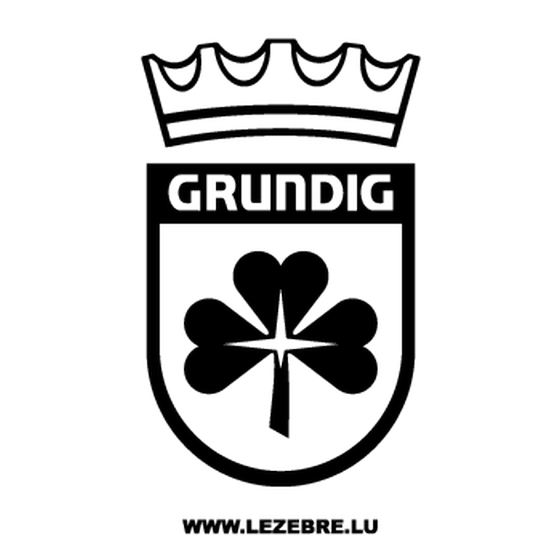 Grundig Logo - Grundig Logo Decal 2