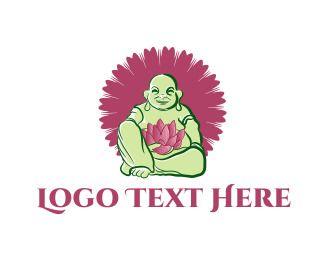 Buddah Logo - Green Buddha Logo