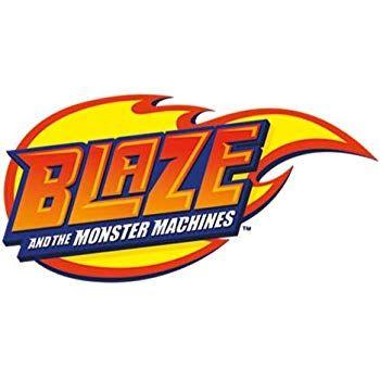 Blaze Logo - Amazon.com: 4 Inch Blaze and The Monster Machines Logo Decal Trucks ...