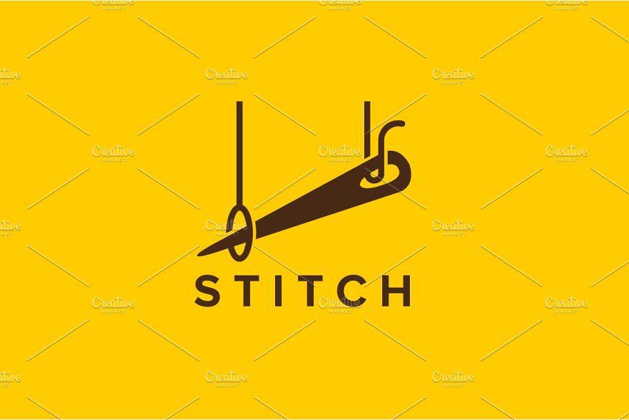 Stitch Logo - Simple Stitch Logo Template