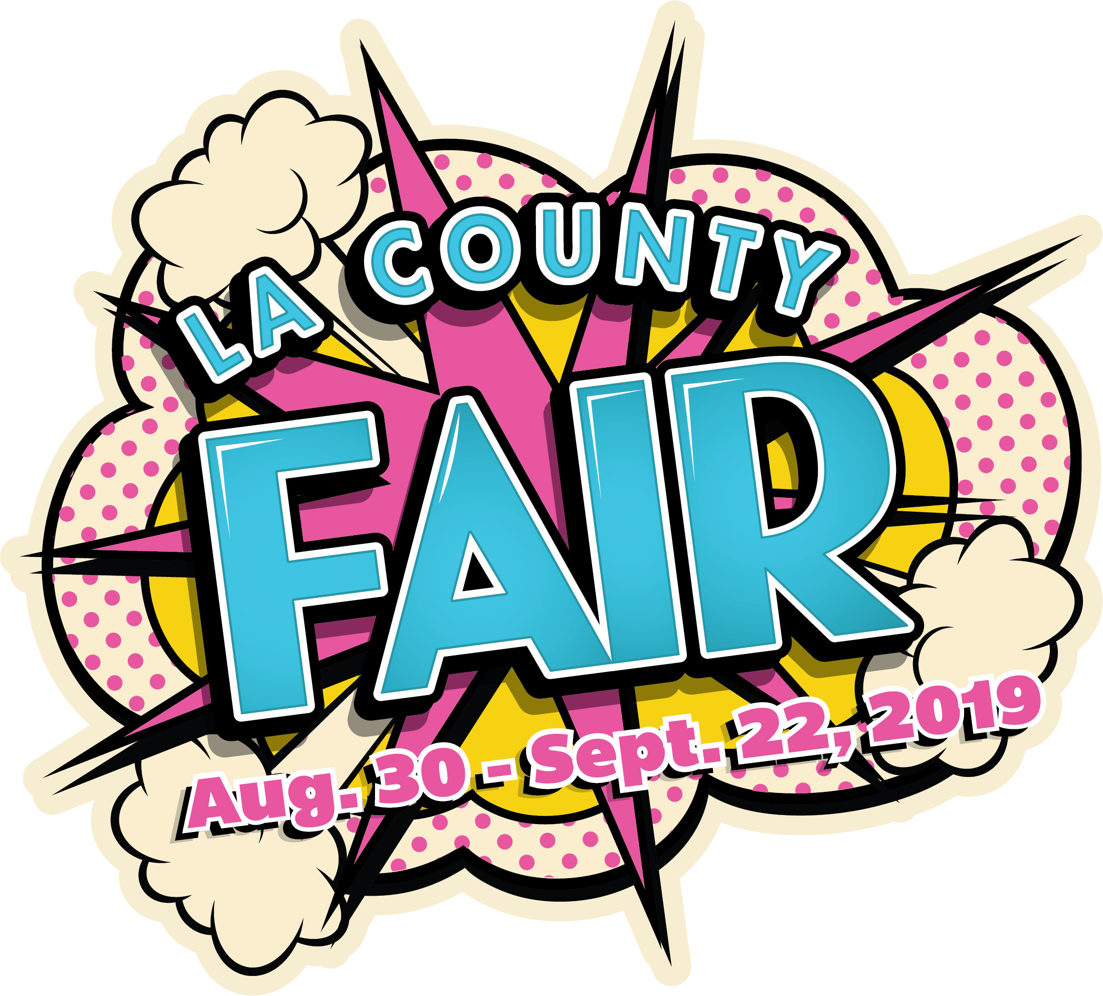 Fair Logo - Logo LA County Fair. Aug. 30. 22