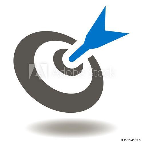 Goal Logo - Goal Icon Vector. Purpose Illustration. Victory, Successful Logo ...