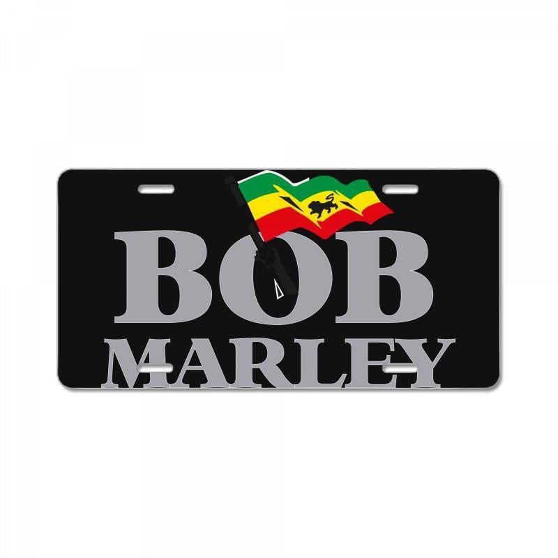 Marley Logo - Bob Marley Logo License Plate. By Artistshot