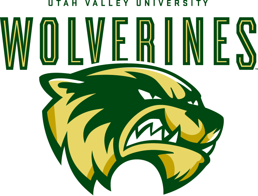 Wolverines Logo - Utah Valley Wolverines Primary Logo - NCAA Division I (u-z) (NCAA ...