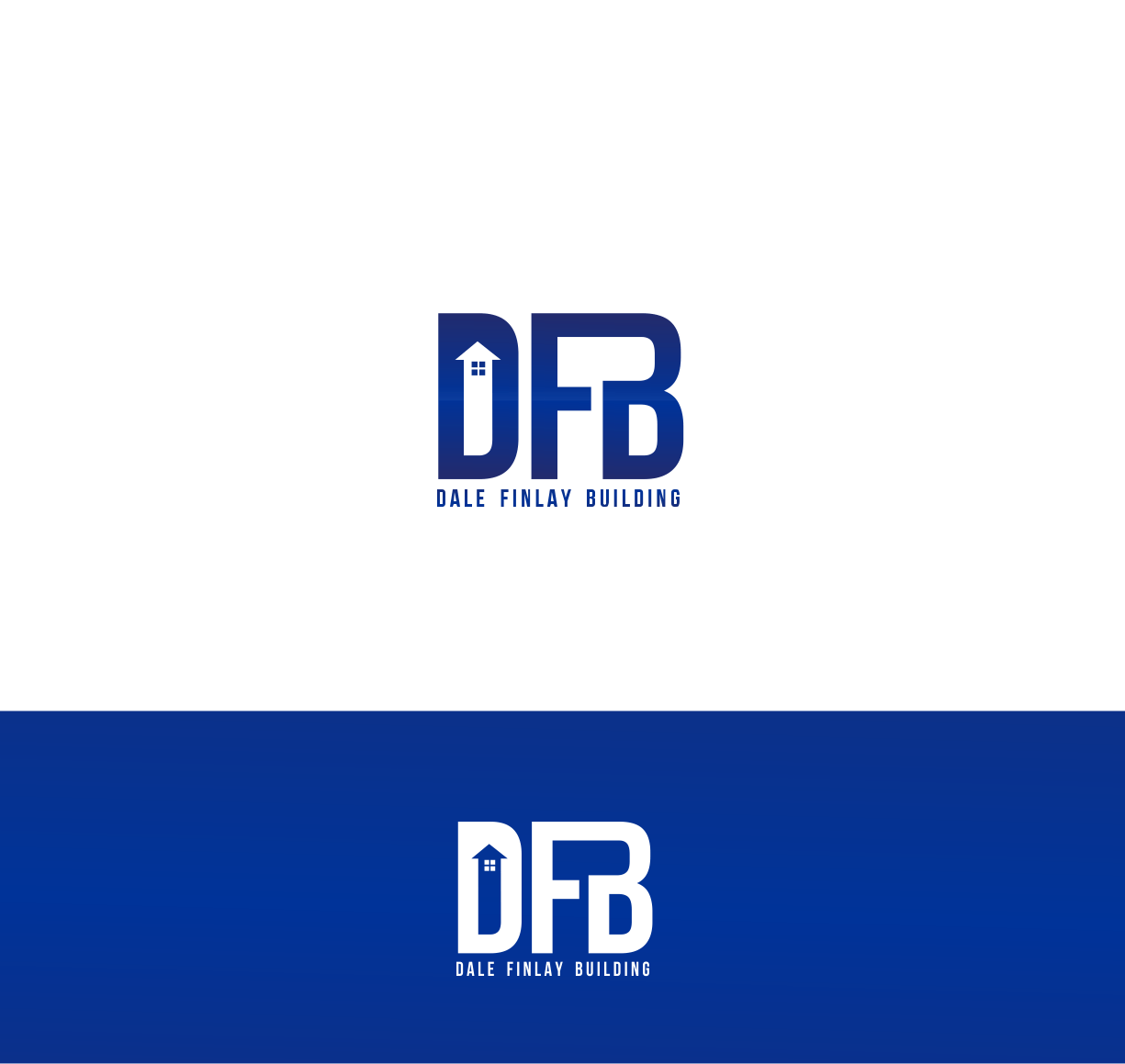 DFB Logo - Modern, Masculine, Residential Construction Logo Design for DFB